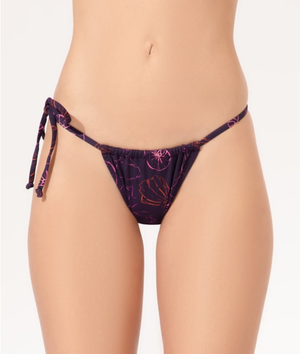 Calcinha Cortininha Seychelles Roxo