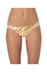 Calcinha Franzida Castanheira Amarelo