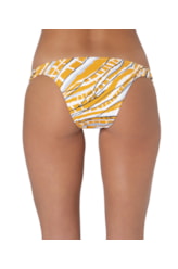 Calcinha Franzida Castanheira Amarelo