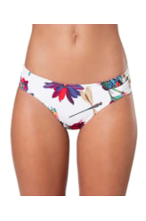 Calcinha Franzida Comfort Bela Branco