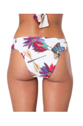 Calcinha Franzida Comfort Bela Branco