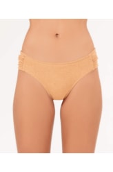 Calcinha Franzida Comfort Bobby Areia