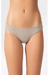 Calcinha Franzida Comfort Bobby Verde Oliva