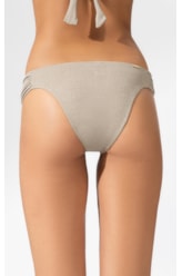 Calcinha Franzida Comfort Bobby Verde Oliva