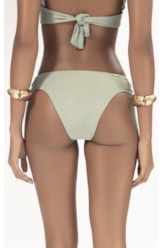 Calcinha Franzida Comfort Bobby Verde Oliva