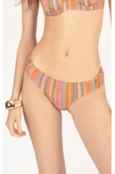 Calcinha Franzida Comfort Celina Ocre