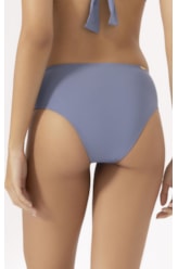 Calcinha Franzida Comfort Clássicos Azul Seco