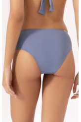 Calcinha Franzida Comfort Clássicos Azul Seco