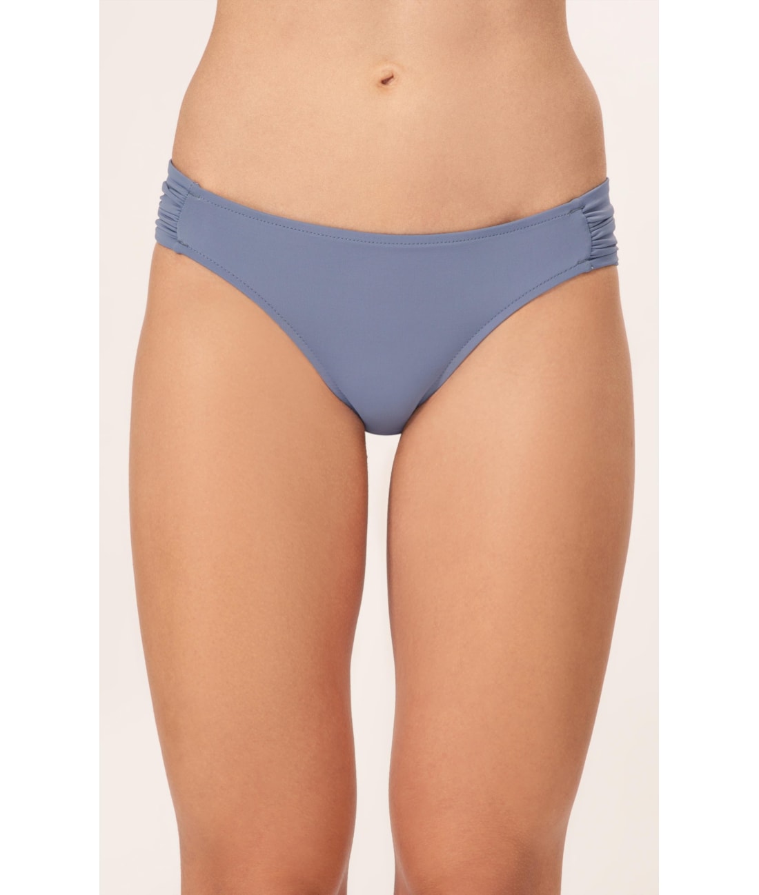 Calcinha Franzida Comfort Clássicos Azul Seco
