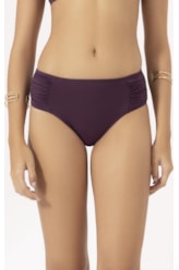 Calcinha Franzida Comfort Clássicos Beringela