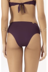 Calcinha Franzida Comfort Clássicos Beringela