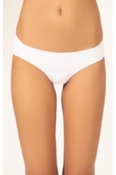 Calcinha Franzida Comfort Clássicos Branco