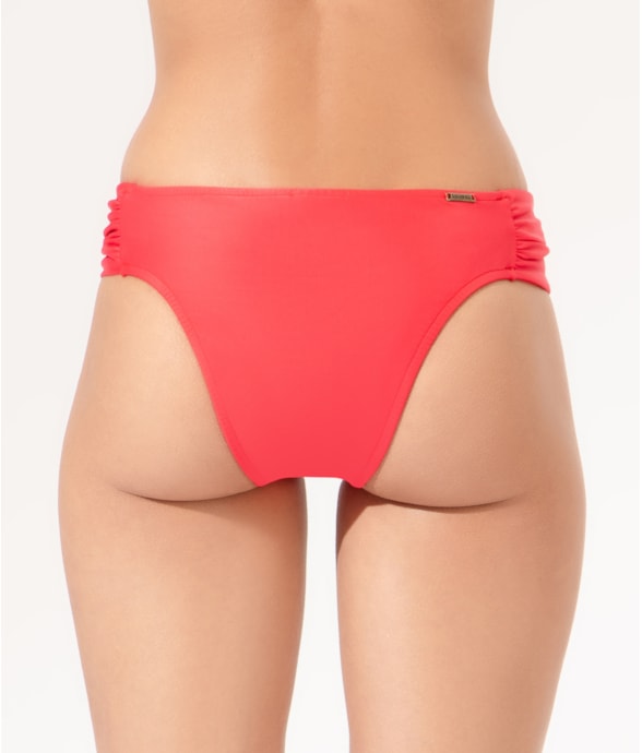 Calcinha Franzida Comfort Clássicos Magenta