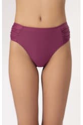 Calcinha Franzida Comfort Clássicos Mauve