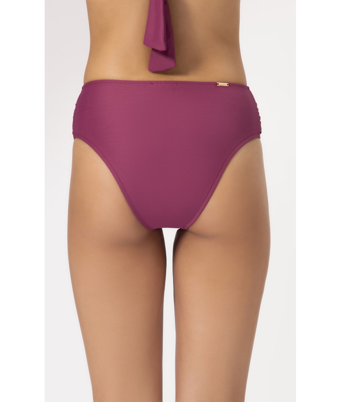Calcinha Franzida Comfort Clássicos Mauve