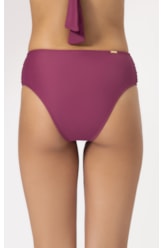 Calcinha Franzida Comfort Clássicos Mauve