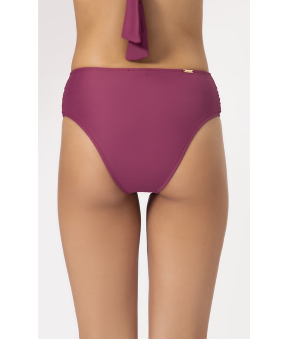 Calcinha Franzida Comfort Clássicos Mauve