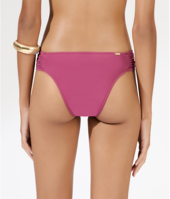 Calcinha Franzida Comfort Clássicos Mauve
