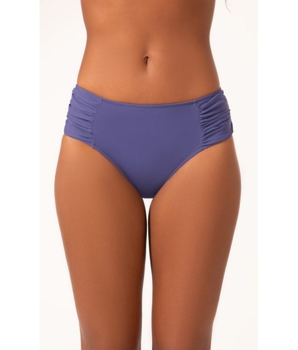 Calcinha Franzida Comfort Clássicos Old Purple