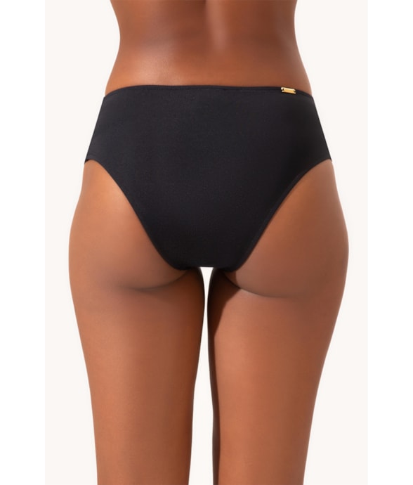 Calcinha Franzida Comfort Clássicos Preto