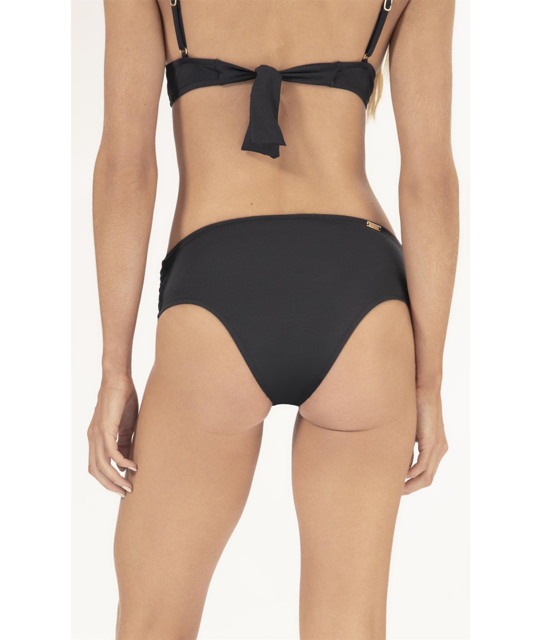 Calcinha Franzida Comfort Clássicos Preto