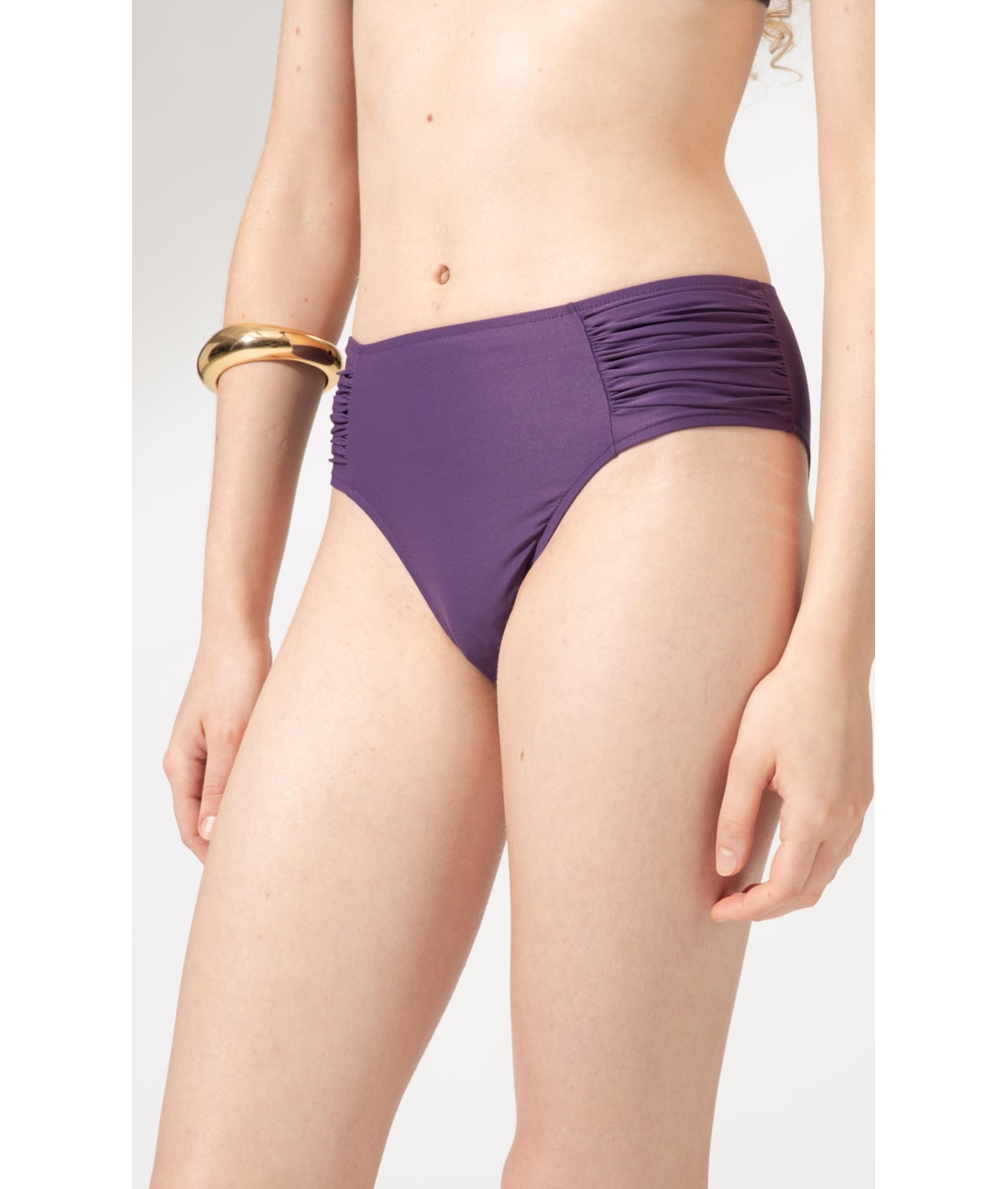 Calcinha Franzida Comfort Clássicos Roxo