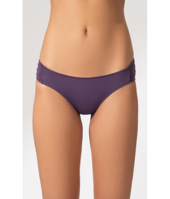 Calcinha Franzida Comfort Clássicos Roxo