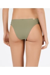 Calcinha Franzida Comfort Clássicos Verde Oliva