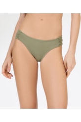 Calcinha Franzida Comfort Clássicos Verde Oliva