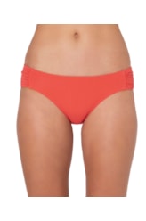 Calcinha Franzida Comfort Dots Coral