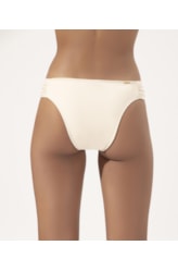 Calcinha Franzida Comfort Draping Off White