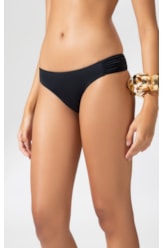 Calcinha Franzida Comfort Draping Preto