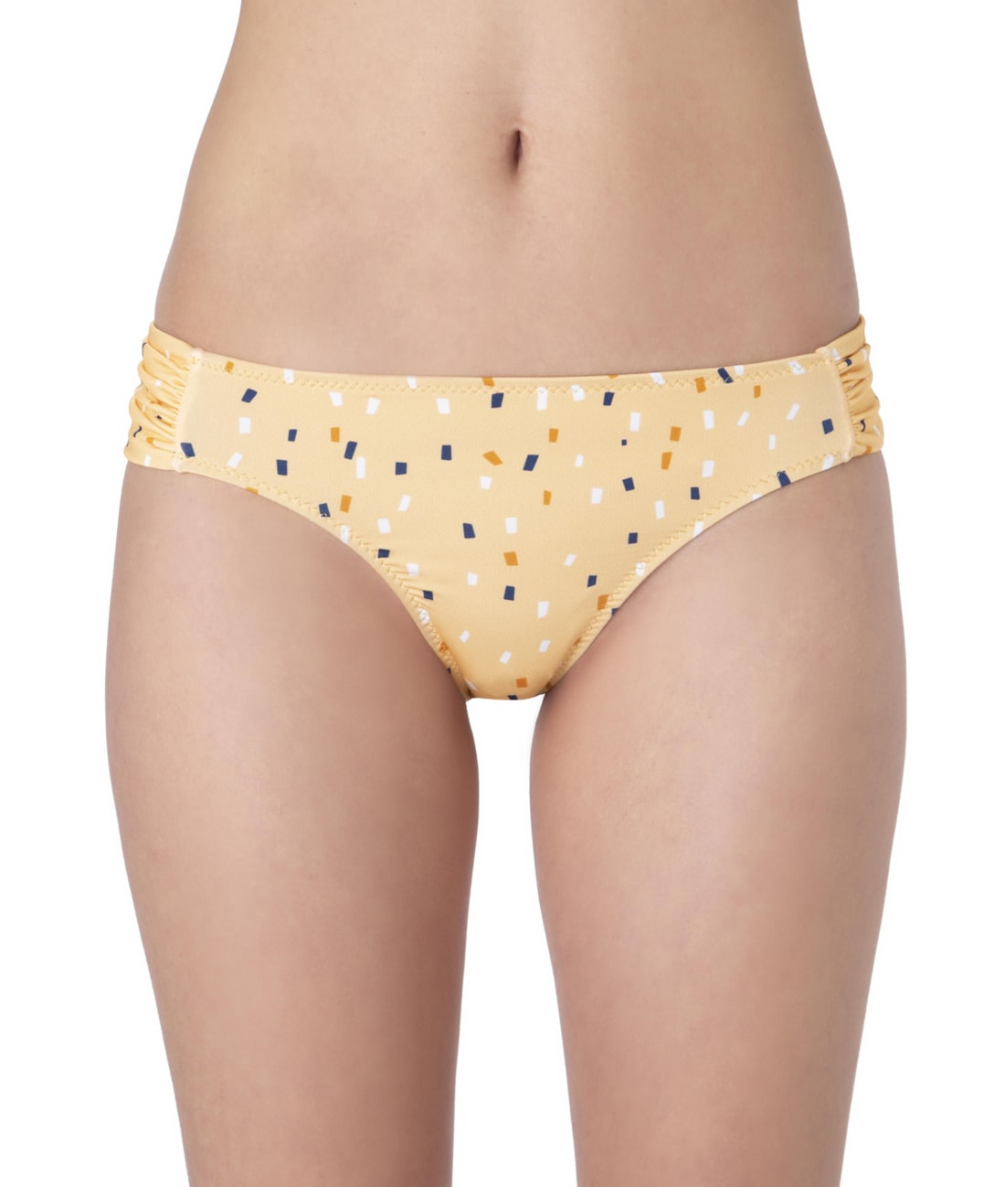 Calcinha Franzida Comfort Drops Amarelo