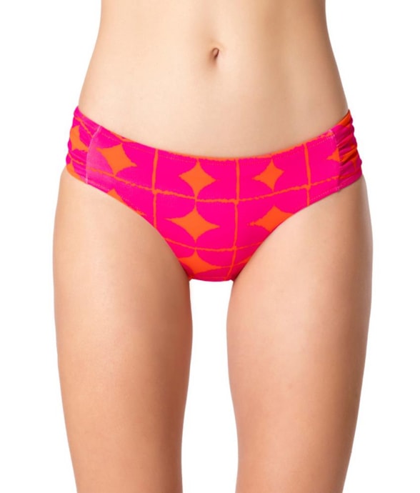 Calcinha Franzida Comfort Dupla Face Sari Pink