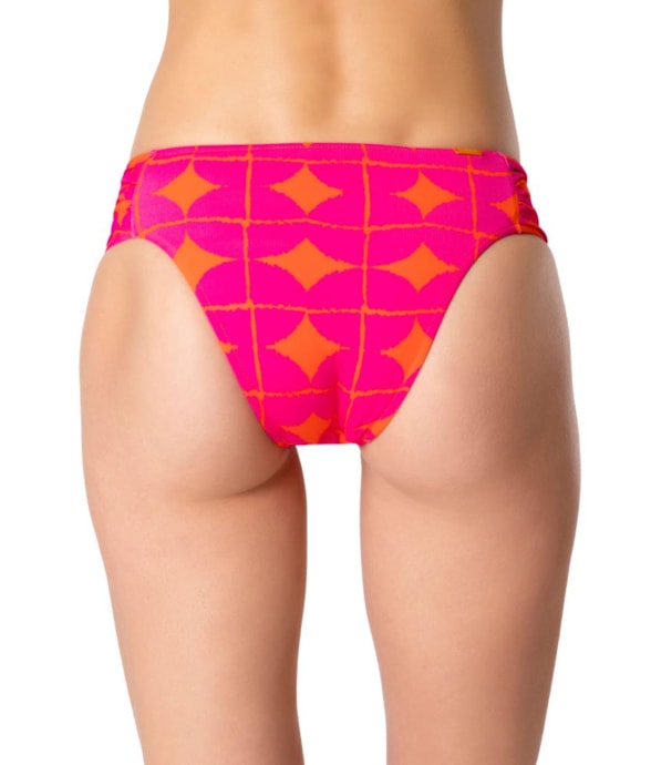 Calcinha Franzida Comfort Dupla Face Sari Pink