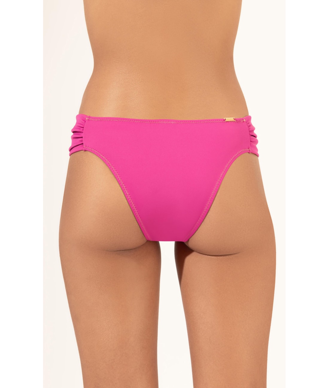 Calcinha Franzida Comfort Gaia Pink