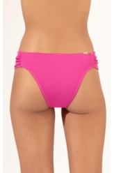 Calcinha Franzida Comfort Gaia Pink