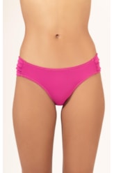 Calcinha Franzida Comfort Gaia Pink