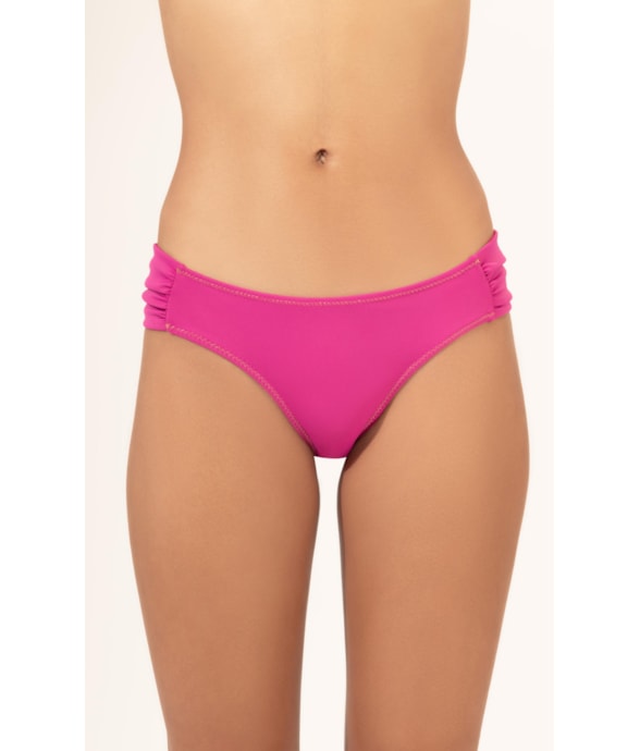 Calcinha Franzida Comfort Gaia Pink