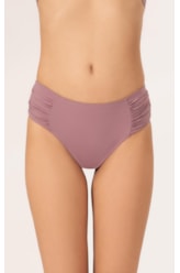 Calcinha Franzida Comfort Larga Air Sense Old Purple