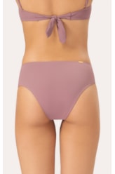 Calcinha Franzida Comfort Larga Air Sense Old Purple