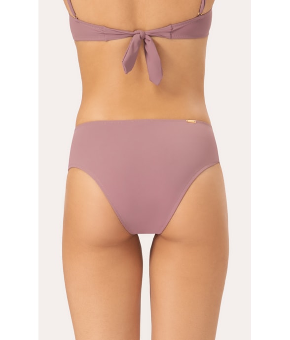 Calcinha Franzida Comfort Larga Air Sense Old Purple