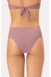 Calcinha Franzida Comfort Larga Air Sense Old Purple