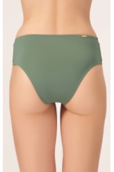 Calcinha Franzida Comfort Larga Clássicos Bottle