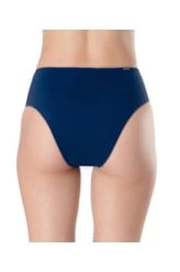 Calcinha Franzida Comfort Larga Clássicos Marinho