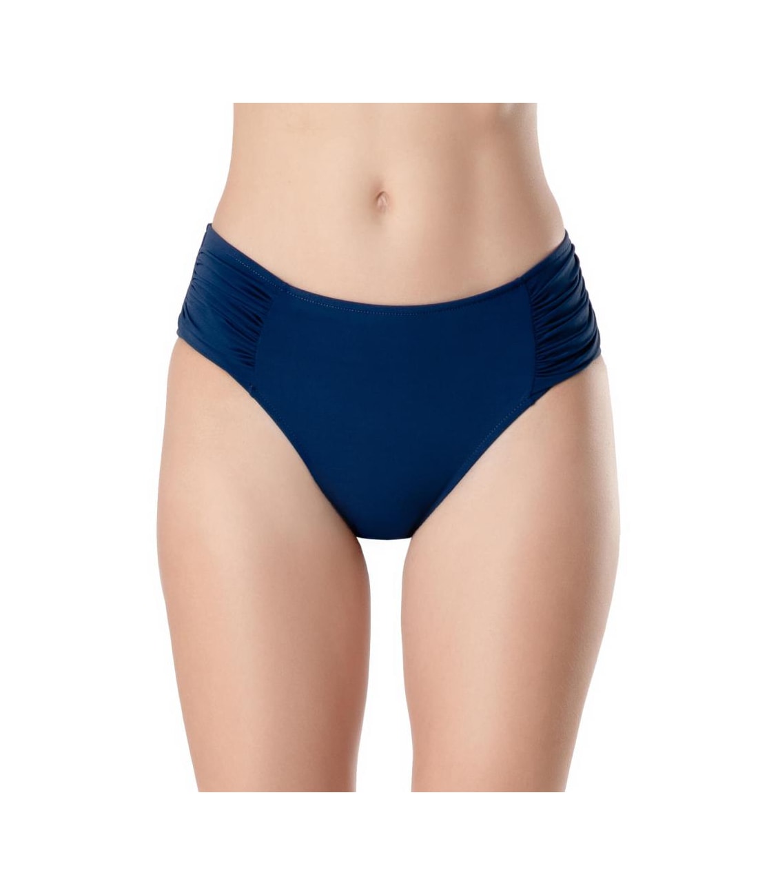 Calcinha Franzida Comfort Larga Clássicos Marinho