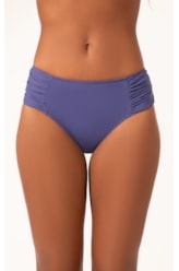 Calcinha Franzida Comfort Larga Clássicos Old Purple