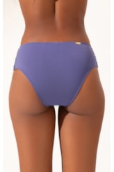 Calcinha Franzida Comfort Larga Clássicos Old Purple