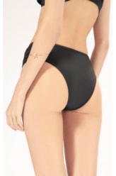 Calcinha Franzida Comfort Larga Essential Preto