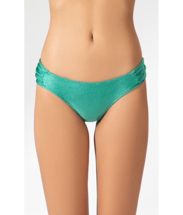 Calcinha Franzida Comfort Le Soleil Verde Claro